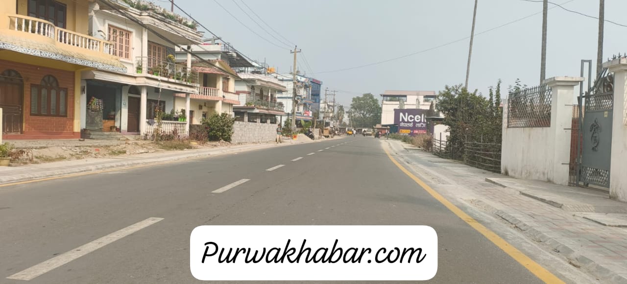 नारायणचोक जयपुर सडक स्तरवृद्धिले फेरियो स्थानीय नागरिकको दैनिकी